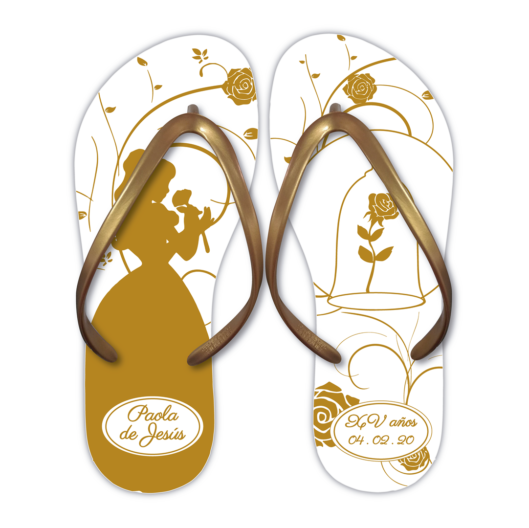 Sandalia XV años 160 Bella y Bestia - Main Image