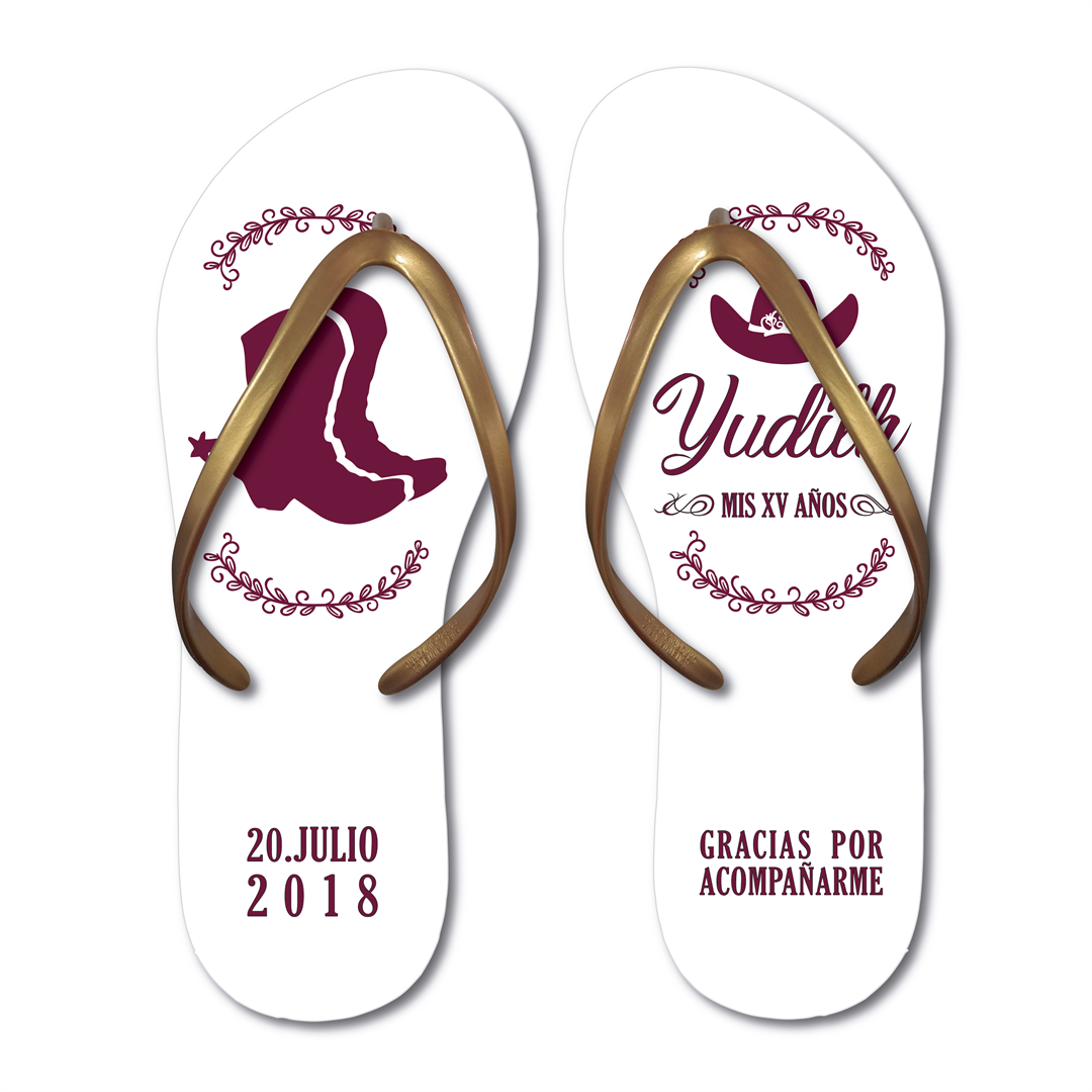 Sandalias para XV años