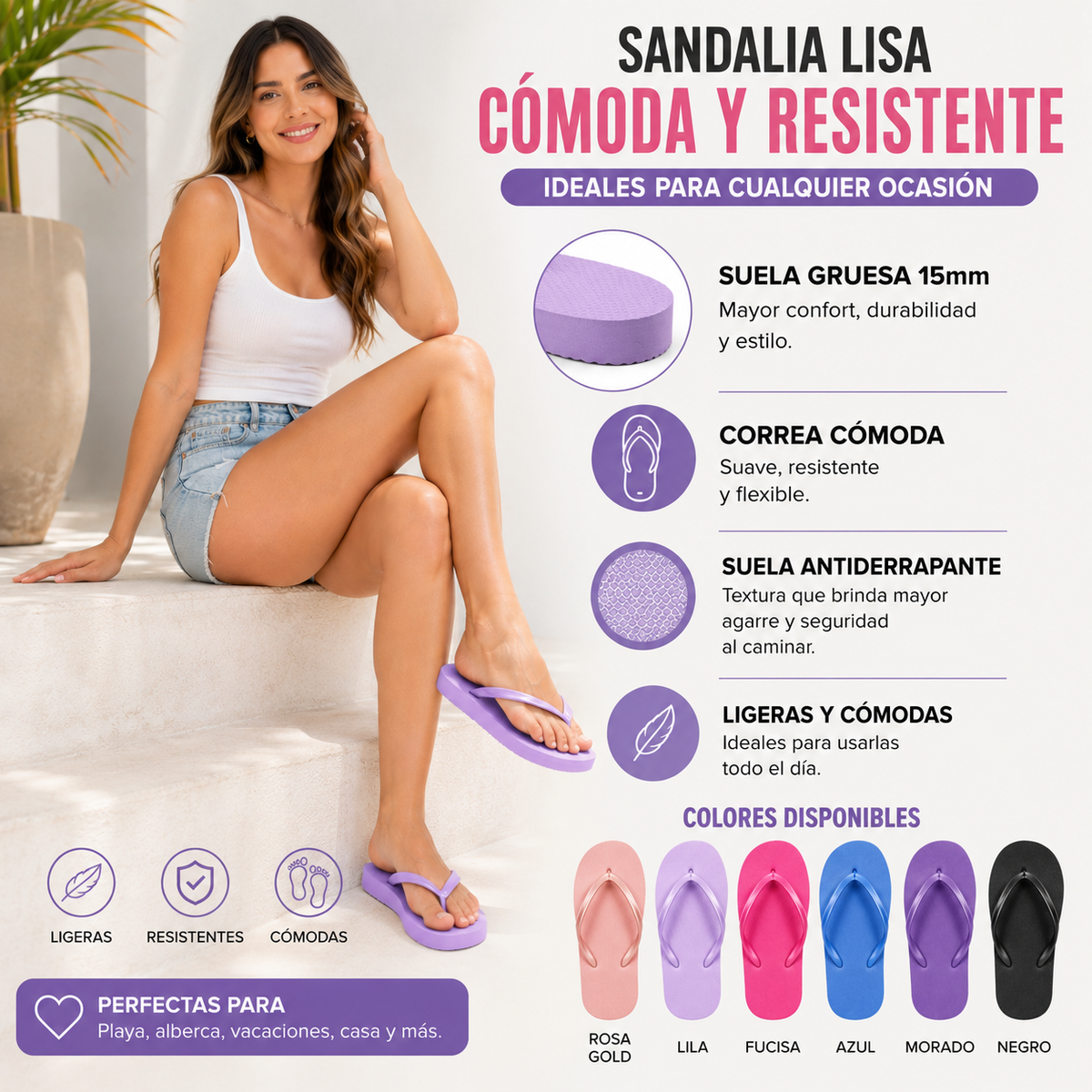 Sandalias Lisa Tipo Old Navy