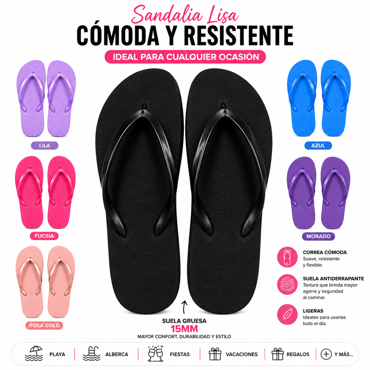 Sandalias Lisa Tipo Old Navy